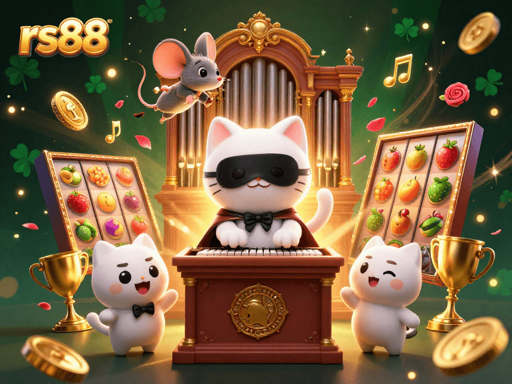 Experience thrilling casino action with rs88's exciting slots and jackpot features in a vibrant scene.