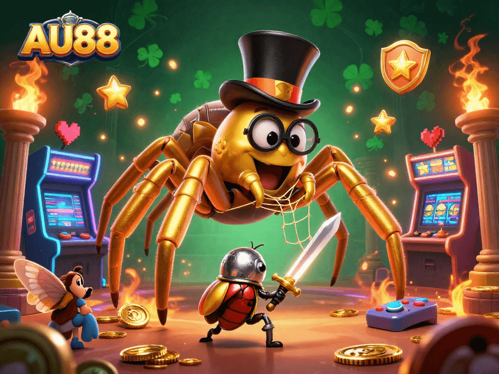 Play thrilling games at AU88 with immersive golden casino adventures featuring unique characters.