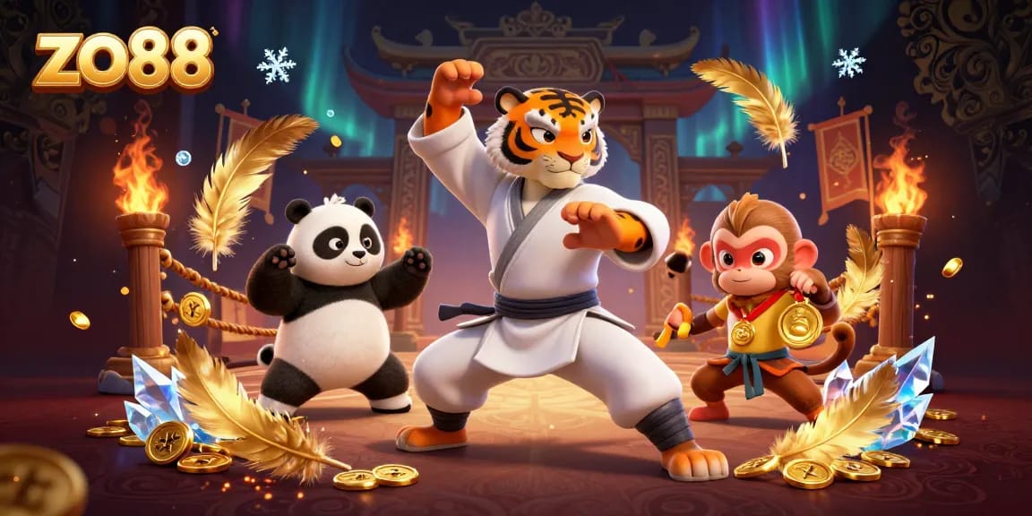 Engage in thrilling gaming experiences at zo88 with dynamic characters and vibrant casino elements.