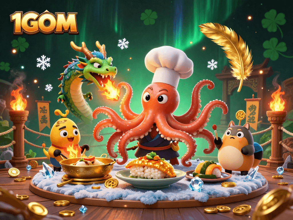 Engage with thrilling gameplay at 1GOM with unique features and high-stakes excitement in a vibrant scene