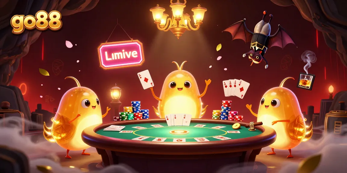 Experience thrilling gameplay at go88 casino with vibrant characters and action in a dynamic illustration.