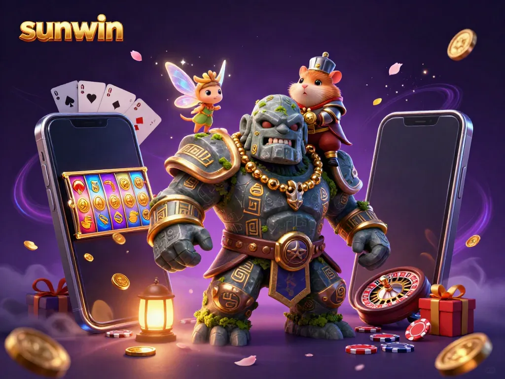 Engage in thrilling online gaming with sunwin, featuring vibrant slot games and magical characters.