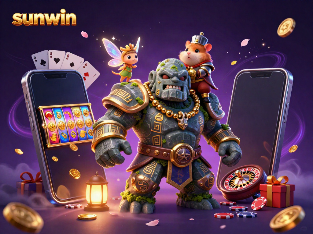 Engage in thrilling online gaming with sunwin, featuring vibrant slot games and magical characters.