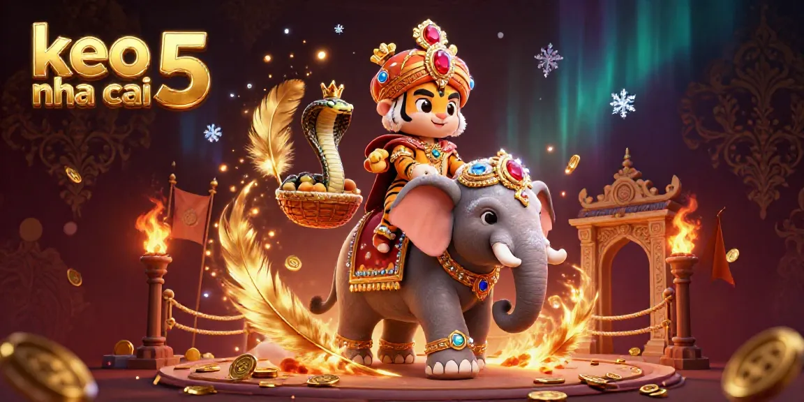 Engage with the keo nha cai 5 betting experience through this dynamic casino-themed illustration.