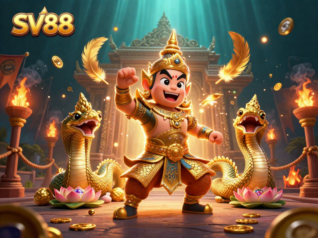 Engage with SV88's vibrant casino world featuring guardians and gold, energizing your gambling experience.