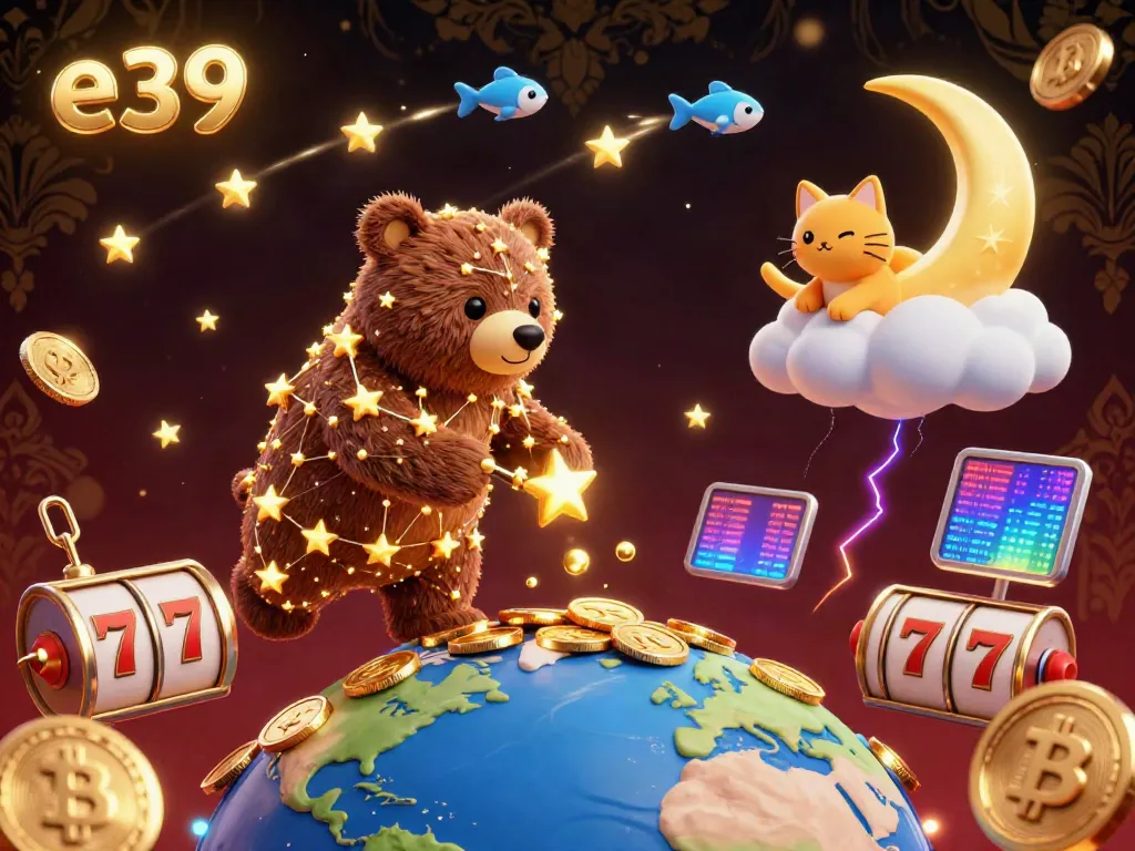 e39 players win big with golden star bear and crypto treasures in vibrant casino scene.