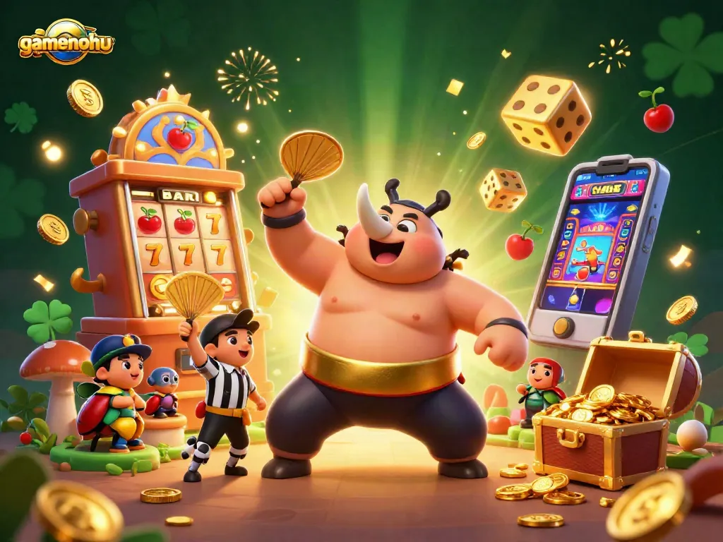 Experience gamenohu’s thrilling slot action with animated beetles and jackpot explosions.
