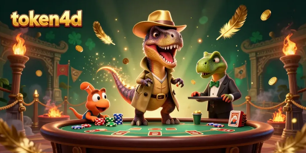 Menangkan chip di TOKEN4D dengan keberuntungan slot gacor dalam permainan kasino.