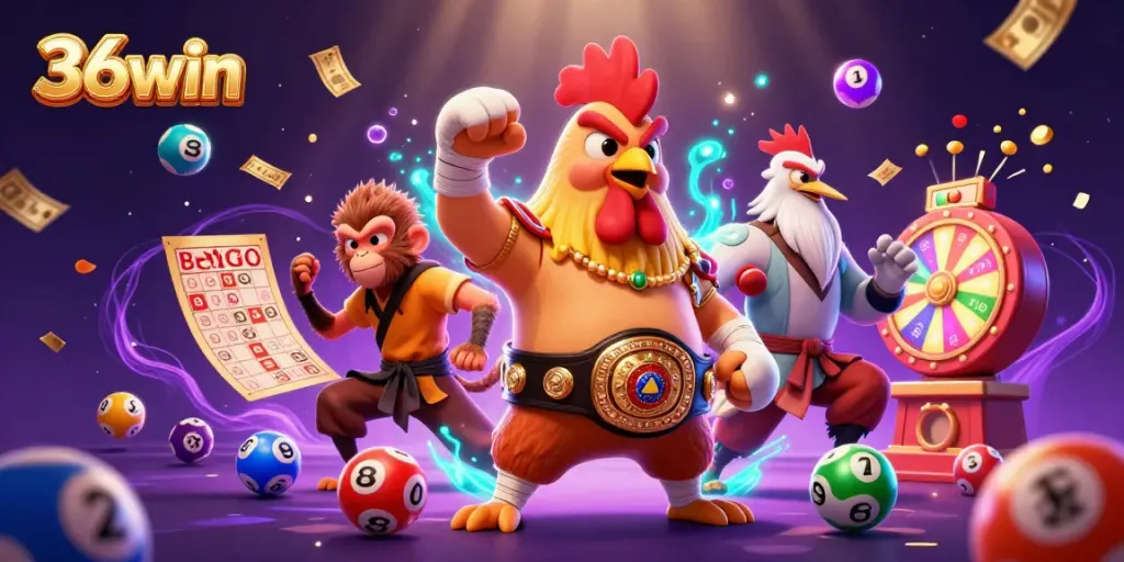 Experience exciting games at 36win with dynamic lottery elements and lively characters.
