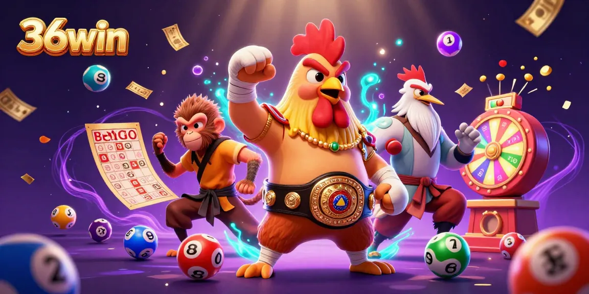 Experience exciting games at 36win with dynamic lottery elements and lively characters.