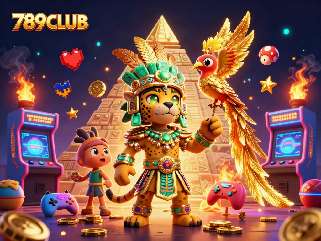 Join the excitement at 789CLUB with 3D game elements and a vibrant atmosphere.