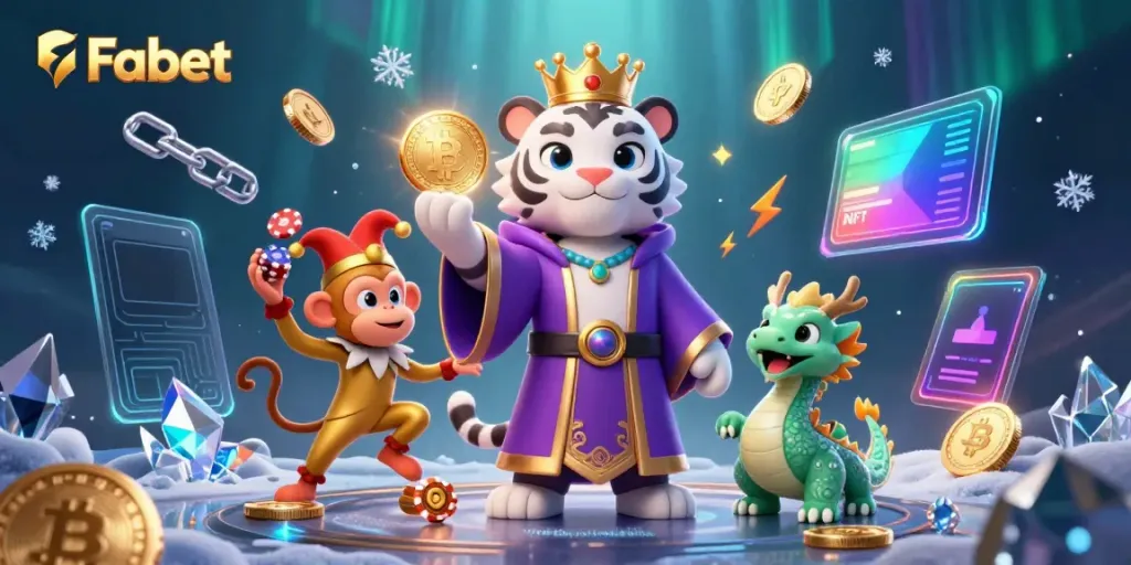 Fabet offers a vibrant casino experience featuring thrilling characters and cryptocurrency elements