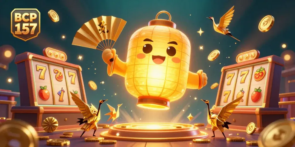 Engage in thrilling BCP 157 slots with golden lantern spirit and lucky symbols.
