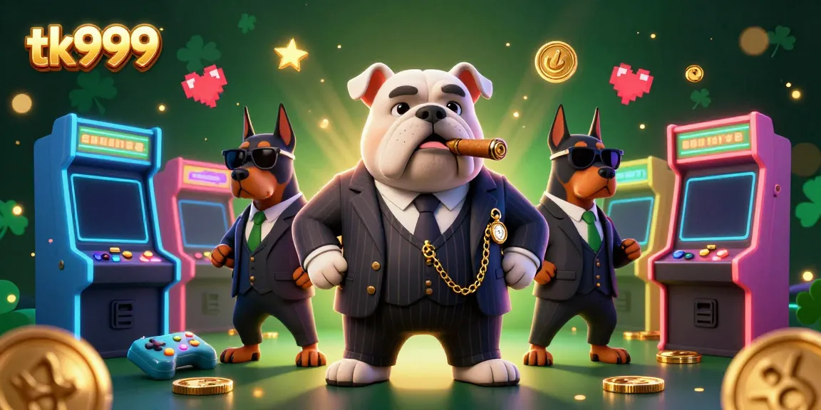Experience thrilling gameplay with the tk999 app featuring cartoon characters amidst vibrant casino elements.
