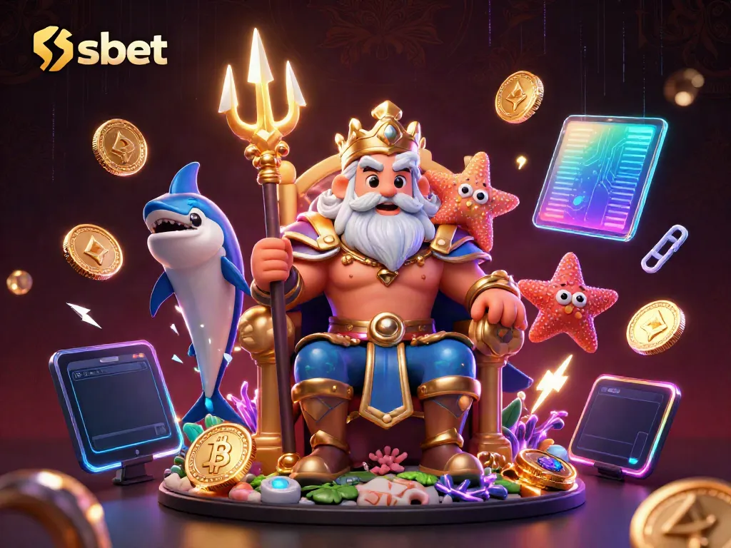 Experience thrilling gameplay at shbet with dazzling crypto-themed visuals in a vibrant 3D scene.