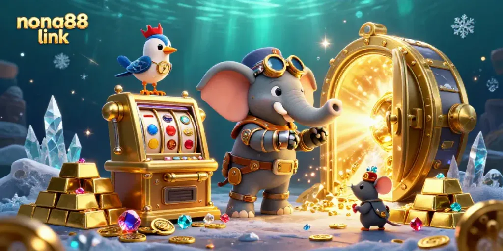 Spin the golden slot machine with nona88 link for thrilling online gaming rewards.