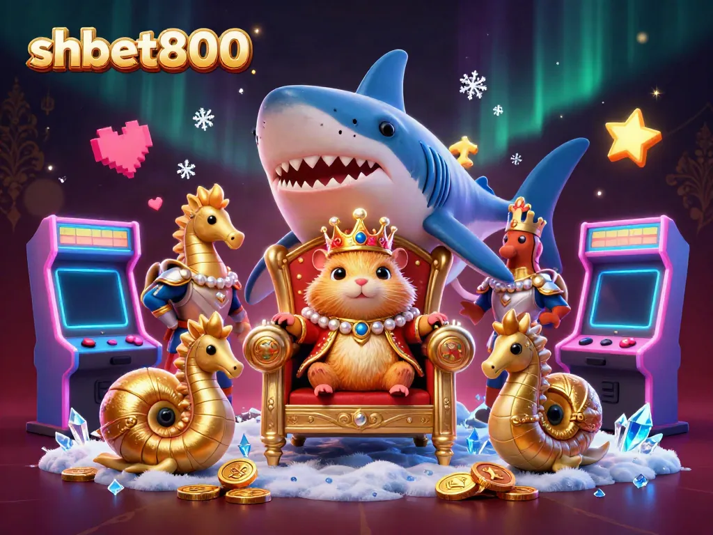Experience the exciting world of shbet800 with a vibrant 3D casino adventure featuring the golden hamster king.