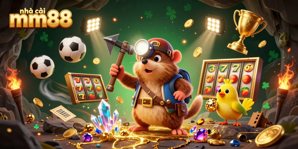 Join nhà cái mm88 for thrilling slots gameplay amid vibrant sports action.