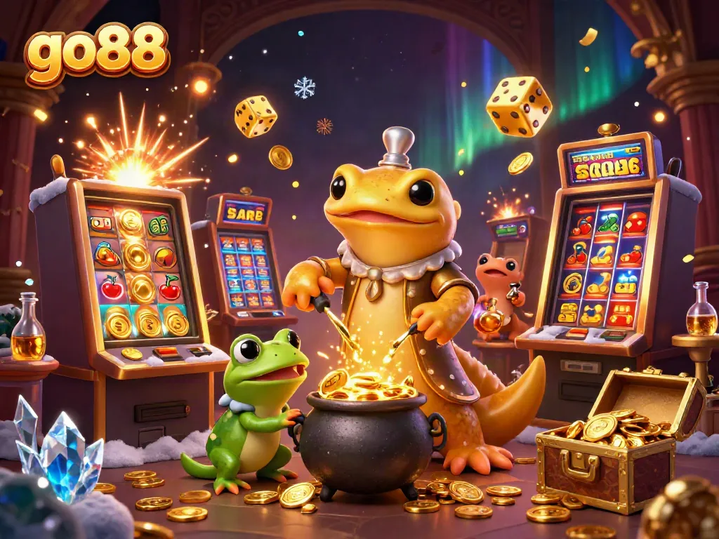 Spin the reels and win big with go88's golden casino journey featuring alchemical secrets.