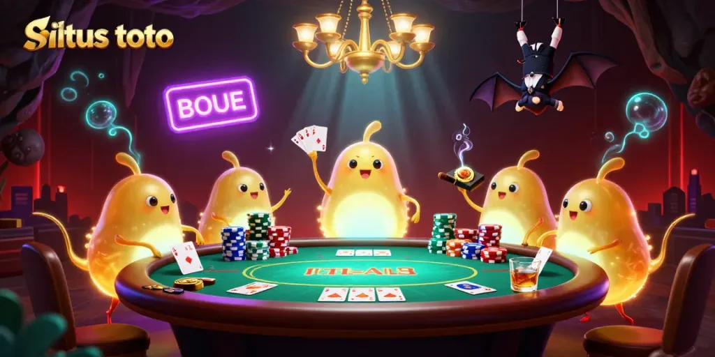 Gali pengalaman menang di situs toto sambil bermain poker dengan dealer unik di kasino yang bercahaya.