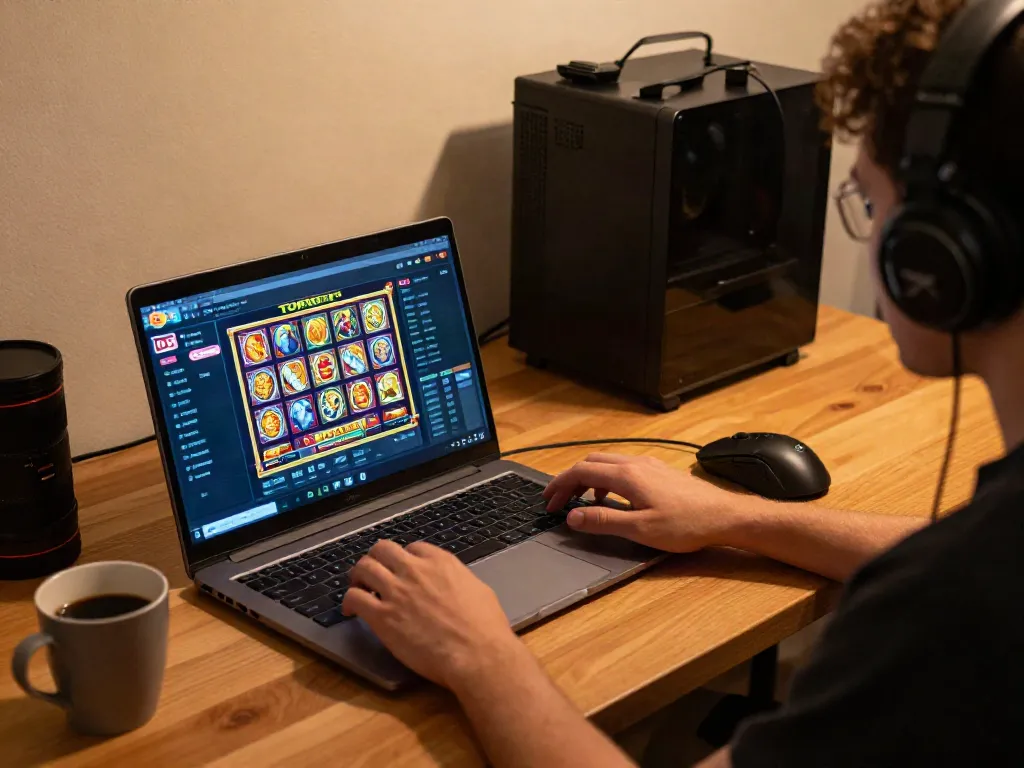 Engaging with slot Thailand games on TOKYO404 platform at home desk