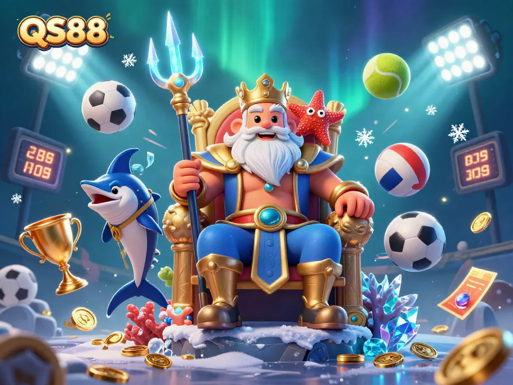 Engage with exciting QS88 gaming action featuring Neptune and dynamic sports elements.