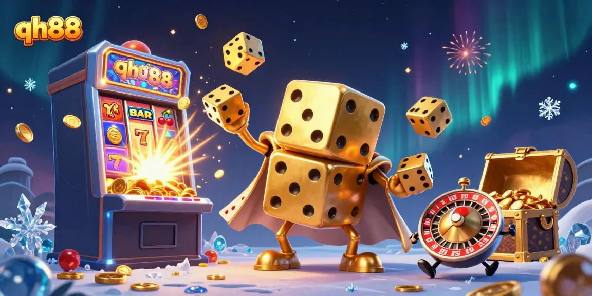 Experience the thrill of qh88 with vibrant casino characters and engaging gaming elements.