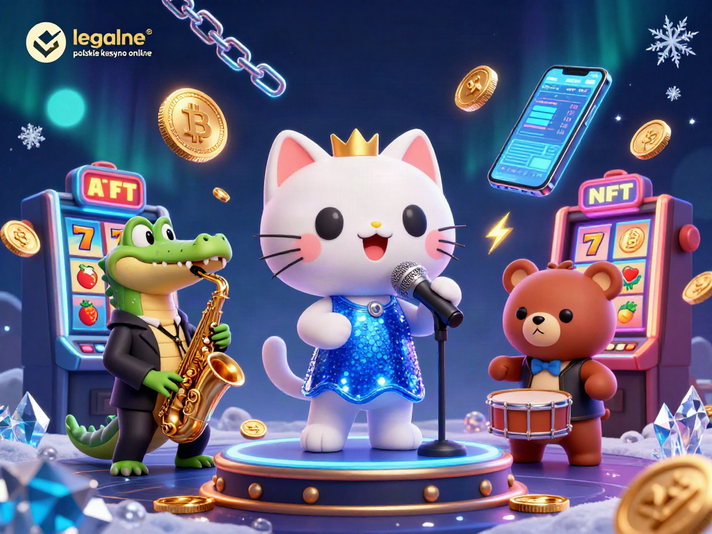 Experience the excitement of legalne polskie kasyno online with lively characters and vibrant casino elements.