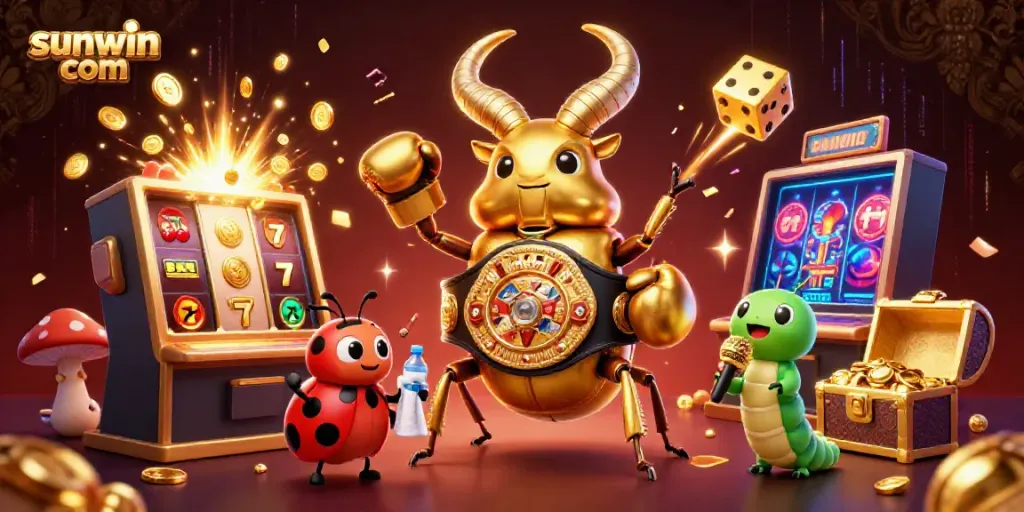 Engage with thrilling games at sunwin com featuring vibrant characters and spectacular casino elements
