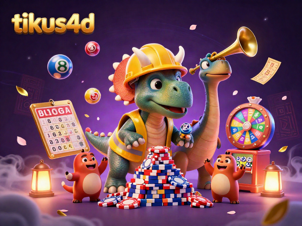 Engage in thrilling gameplay with tikus4d's dynamic gaming scene filled with excitement.