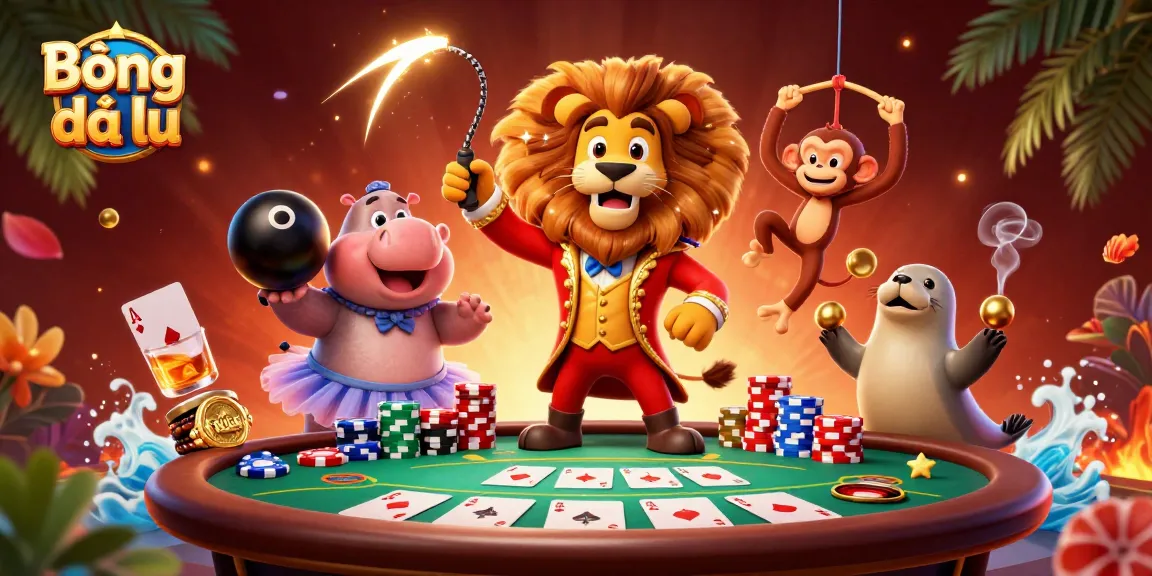 Bóng đá lu brings excitement with lively characters in a casino scene filled with betting thrills.