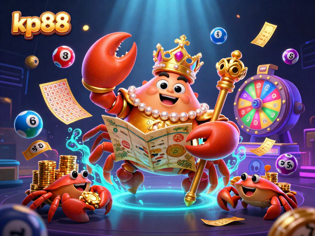 Experience the thrill of kp88 casino with vibrant games, dynamic prizes, and a grand golden crab emperor.