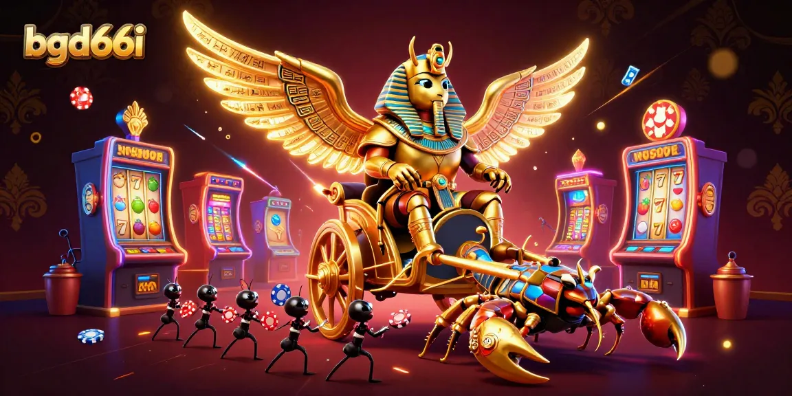 Engage in thrilling gaming adventures at bgd66i with vibrant slot machines and charismatic characters.