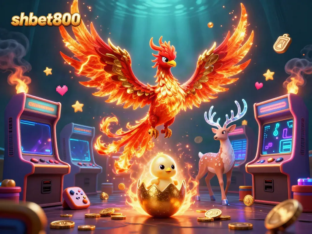 Experience the vibrant entertainment of shbet800 with dynamic characters and exciting game visuals.