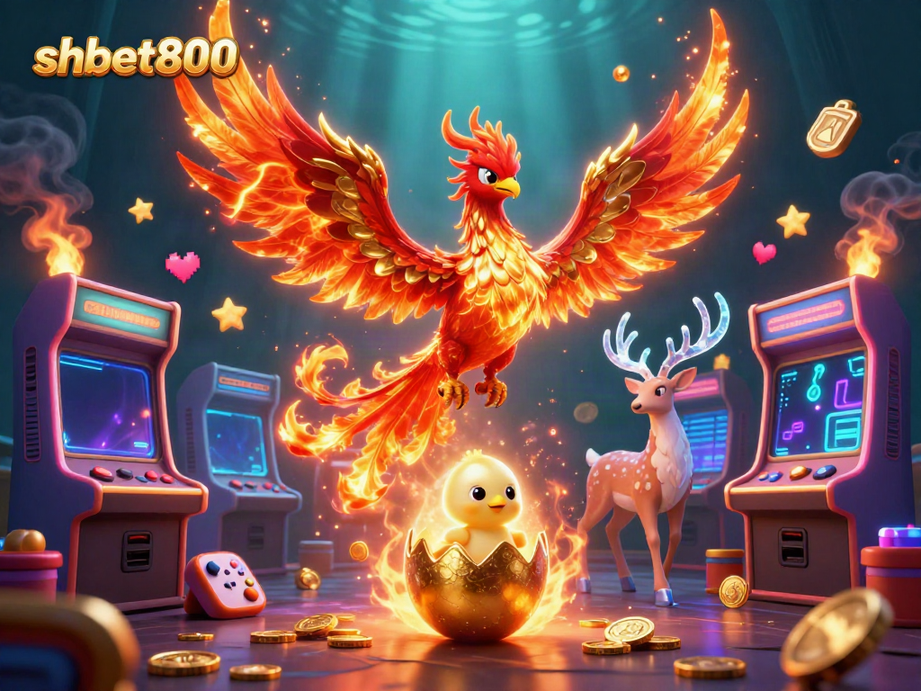 Experience the vibrant entertainment of shbet800 with dynamic characters and exciting game visuals.